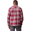 Columbia Men’s Collegiate Flare Gun Flannel Long Sleeve Shirt(Waz – Red Velvet Tartan)
