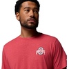 Columbia Mens Collegiate PFG Tee Short Sleeve(Os – Intense Red Heather)