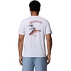 Columbia Mens Collegiate PFG Tee Short Sleeve(Sc – White)