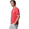 Columbia Mens Collegiate PFG Tee Short Sleeve(Uga – Bright Red Heather)