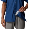 Columbia Men’s Collegiate Slack Tide Camp Shirt(Lsu – Carbon)