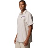 Columbia Men’s Collegiate Slack Tide Camp Shirt(Lsu – Dark Stone)