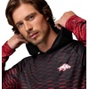 Columbia Men’s Collegiate Super Terminal Tackle Hoodie(Ark – Black/Red Velvet)