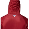 Columbia Men’s Collegiate Super Terminal Tackle Hoodie(Ark – Red Velvet/Columbia Grey)