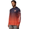 Columbia Men’s Collegiate Super Terminal Tackle Hoodie(Aub – Collegiate Navy/Spark Orange)