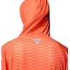 Columbia Men’s Collegiate Super Terminal Tackle Hoodie(Cle – Spark Orange/White)