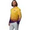 Columbia Men’s Collegiate Super Terminal Tackle Hoodie(Lsu – Yellow/Vivid Purple)
