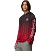Columbia Men’s Collegiate Super Terminal Tackle Hoodie(Os – Black/Intense Red)