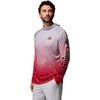 Columbia Men’s Collegiate Super Terminal Tackle Hoodie(Os – Columbia Grey/Intense Red)