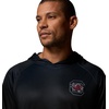 Columbia Men’s Collegiate Super Terminal Tackle Hoodie(Sc – Black/Beet)