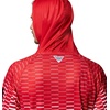 Columbia Men’s Collegiate Super Terminal Tackle Hoodie(Uga – Bright Red/White)