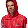 Columbia Men’s Collegiate Super Terminal Tackle Hoodie(Uga – Bright Red/White)