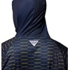 Columbia Men’s Collegiate Super Terminal Tackle Hoodie(Um – Collegiate Navy/Yellow)