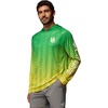 Columbia Men’s Collegiate Super Terminal Tackle Hoodie(Uo – Fuse Green/Yellow Glo)