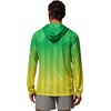 Columbia Men’s Collegiate Super Terminal Tackle Hoodie(Uo – Fuse Green/Yellow Glo)