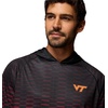 Columbia Men’s Collegiate Super Terminal Tackle Hoodie(Vt – Black/Deep Maroon)