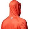 Columbia Men’s Collegiate Super Terminal Tackle Hoodie(Vt – Tangy Orange/Deep Maroon)
