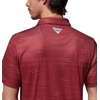 Columbia Men’s Collegiate Super Terminal Tackle Polo(Ark – Red Velvet)