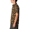 Columbia Men’s Collegiate Super Terminal Tackle Polo(Iw – Black Dorado Isle Print)