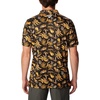 Columbia Men’s Collegiate Super Terminal Tackle Polo(Iw – Black Dorado Isle Print)