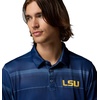 Columbia Men’s Collegiate Super Terminal Tackle Polo(Lsu – Carbon)