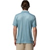 Columbia Men’s Collegiate Super Terminal Tackle Polo(Lsu – Crushed Blue Patchwork Palms)