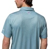 Columbia Men’s Collegiate Super Terminal Tackle Polo(Lsu – Crushed Blue Patchwork Palms)