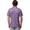 Columbia Men’s Collegiate Super Terminal Tackle Polo(Lsu – Vivid Purple Roosters)