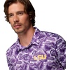 Columbia Men’s Collegiate Super Terminal Tackle Polo(Lsu – Vivid Purple Roosters)