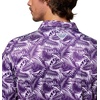 Columbia Men’s Collegiate Super Terminal Tackle Polo(Lsu – Vivid Purple Roosters)
