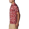 Columbia Men’s Collegiate Super Terminal Tackle Polo(Ok – Red Velvet Dorado Isle Print)