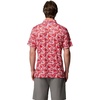 Columbia Men’s Collegiate Super Terminal Tackle Polo(Uga – Bright Red Roosters)