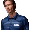 Columbia Men’s Collegiate Super Terminal Tackle Polo(Uga – Carbon)