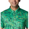 Columbia Men’s Collegiate Super Terminal Tackle Polo(Uo – Fuse Green Dorado Isle Print)