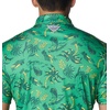 Columbia Men’s Collegiate Super Terminal Tackle Polo(Uo – Fuse Green Dorado Isle Print)