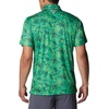 Columbia Men’s Collegiate Super Terminal Tackle Polo(Uo – Fuse Green Dorado Isle Print)