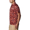 Columbia Men’s Collegiate Super Terminal Tackle Polo(Vt – Deep Maroon Dorado Isle Print)