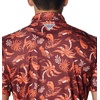 Columbia Men’s Collegiate Super Terminal Tackle Polo(Vt – Deep Maroon Dorado Isle Print)