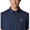Columbia Men’s Collegiate Tech Trail Polo(DC – Collegiate Navy)