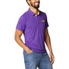 Columbia Men’s Collegiate Tech Trail Polo(Lsu – Vivid Purple)