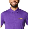 Columbia Men’s Collegiate Tech Trail Polo(Lsu – Vivid Purple)