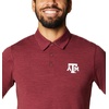 Columbia Men’s Collegiate Tech Trail Polo(Tam – Deep Maroon)
