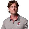 Columbia Men’s Collegiate Tech Trail Polo(Uga – Charcoal)