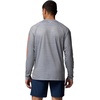 Columbia Men’s Collegiate Terminal Tackle Heather Long Sleeve Shirt(Cle – Columbia Grey Heather)