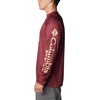 Columbia Men’s Collegiate Terminal Tackle Heather Long Sleeve Shirt(Fsu – Cabernet Heather)