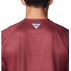 Columbia Men’s Collegiate Terminal Tackle Heather Long Sleeve Shirt(Fsu – Cabernet Heather)