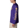 Columbia Men’s Collegiate Terminal Tackle Heather Long Sleeve Shirt(Lsu – Vivid Purple Heather)