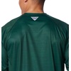 Columbia Men’s Collegiate Terminal Tackle Heather Long Sleeve Shirt(Ms – Spruce Heather)