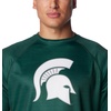 Columbia Men’s Collegiate Terminal Tackle Heather Long Sleeve Shirt(Ms – Spruce Heather)