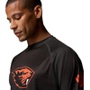 Columbia Men’s Collegiate Terminal Tackle Heather Long Sleeve Shirt(Osu – Shark Heather)